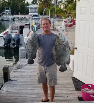 Tripletail = fresh dinner + adventure!